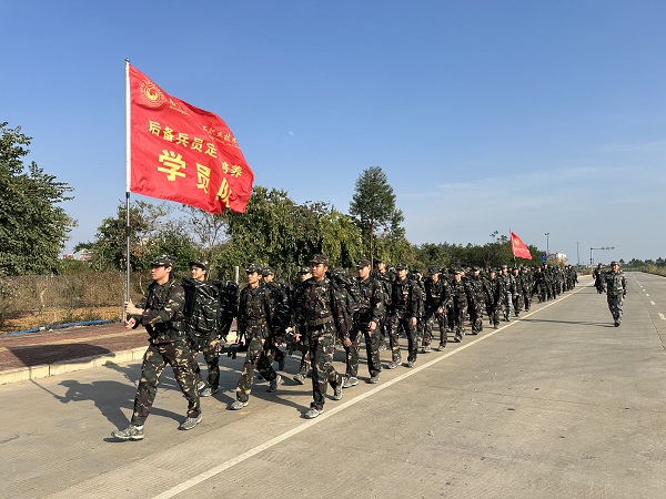 磨炼“兵”心 — 像战士一样勇敢地“走”出去！